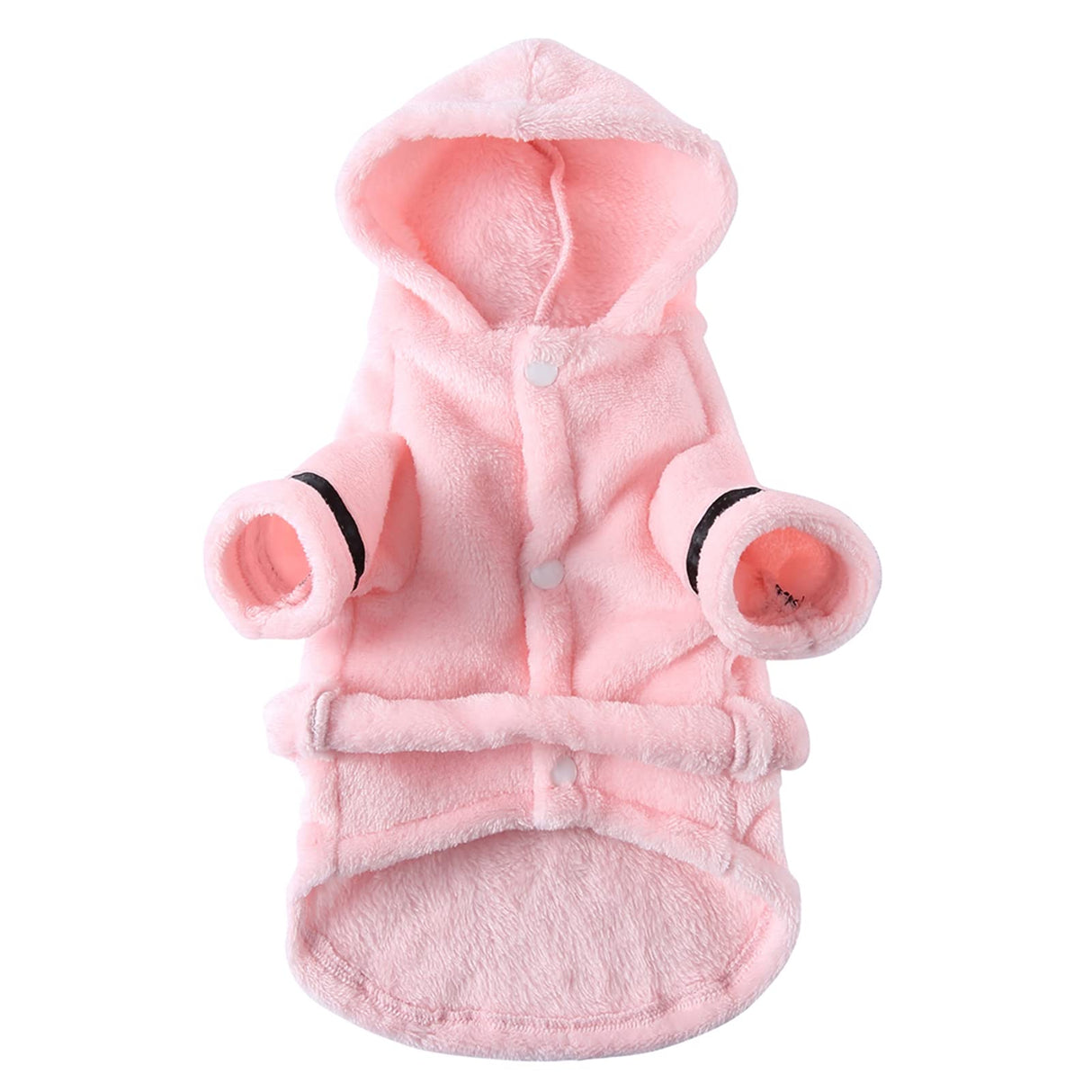 Petyoung Pet Bathrobe Dog Pajama Thickened Hooded Bathrobe Quick Drying and Super Absorbent Dog Bath Towel Soft Pet Nightwear for Puppy Small Dogs Cats