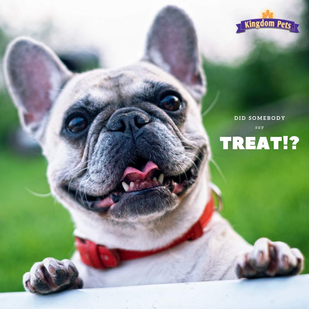 Kingdom Pets Chicken Jerky Dog Treats with Only 3 Ingredients and No Fillers, 3 Pound Bag