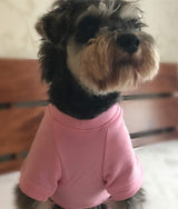 Lovelonglong Dog Pullover Sweatshirt Autumn Winter Cold Weather Dog T-Shirts for Small Medium Large Size Dogs Golden Retriever Clothes Pink XXXXL