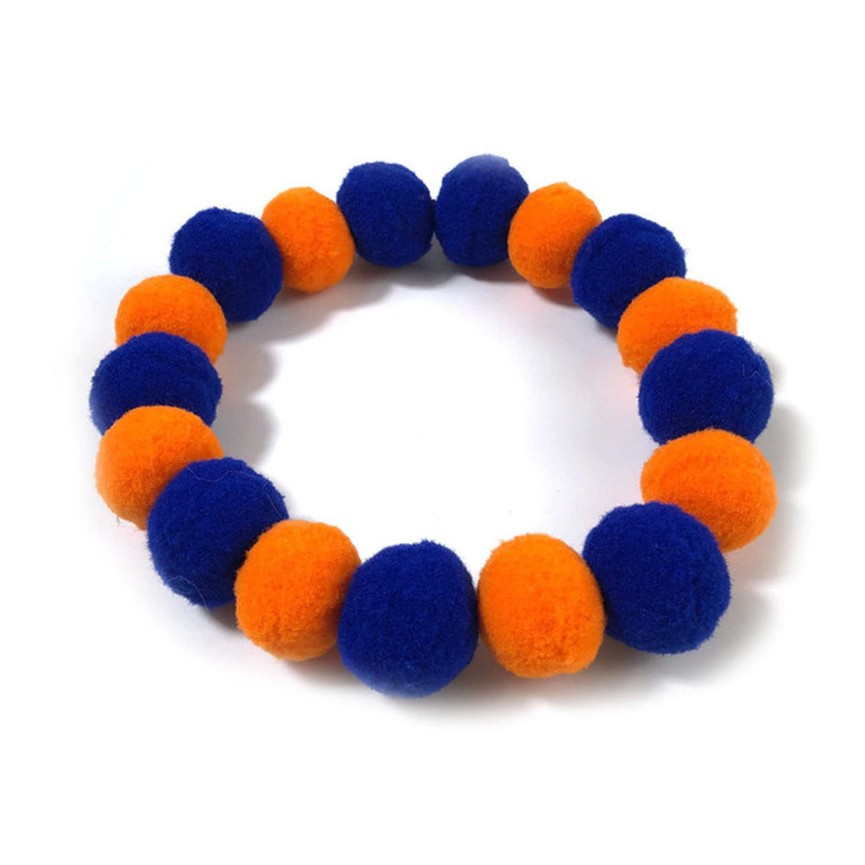 50pcs pet Dog Bow Tie Rainbow Flower Hair Ball Necklace Collar Pet Dog Cat Bowties Neckties Dog Grooming Accessories(3,Neck Size (40-45cm))