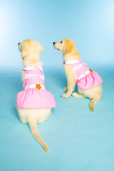 Doggy Parton Pink Cowgirl Collared Dress - L