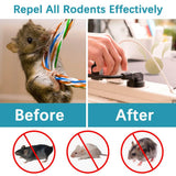 Puytgrda Rodent Repellent, Mice Repellents Indoor, Mouse Repellent Balls for House, Rat Repellant, Peppermint to Repel Mice and Rats, Keep Mice Out, Mouse Deterrent, Mouse Away for Camper-8 Packs