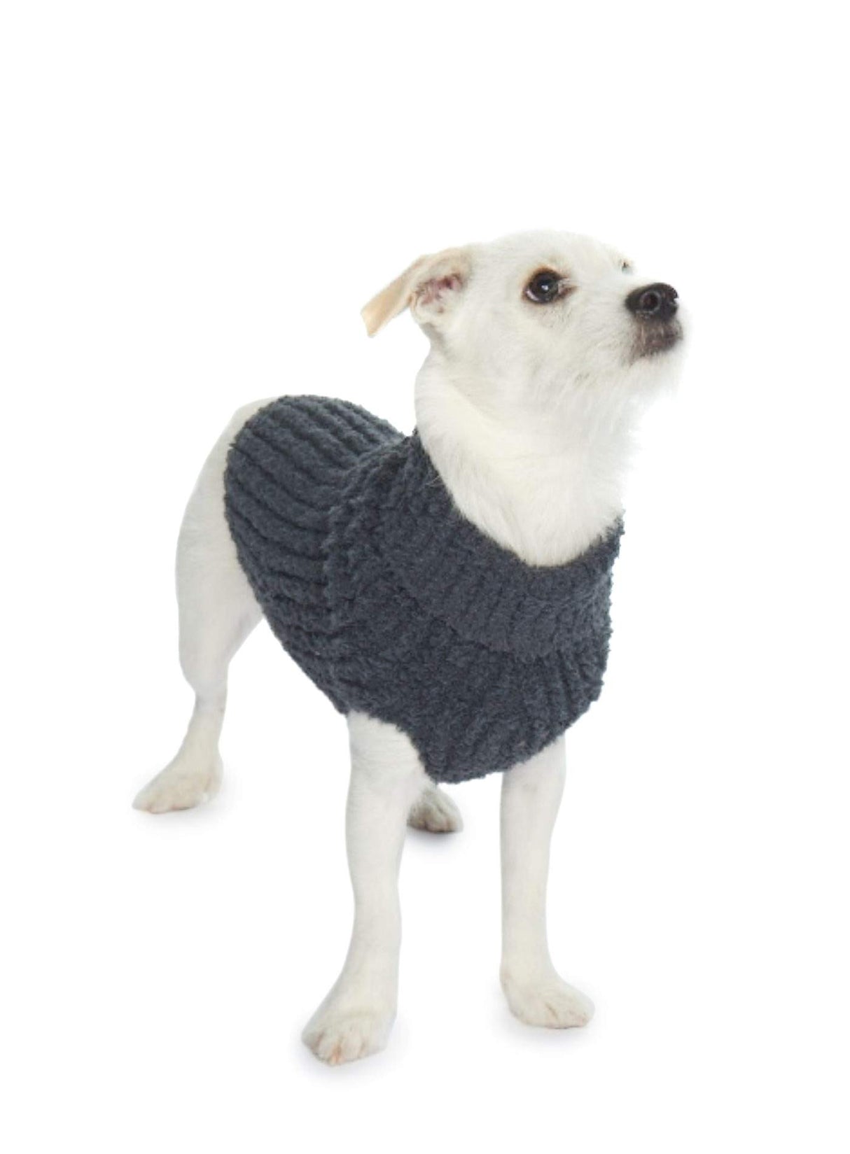 Barefoot Dreams® CozyChic® Ribbed Pet Sweater, Slate Blue, X-Small