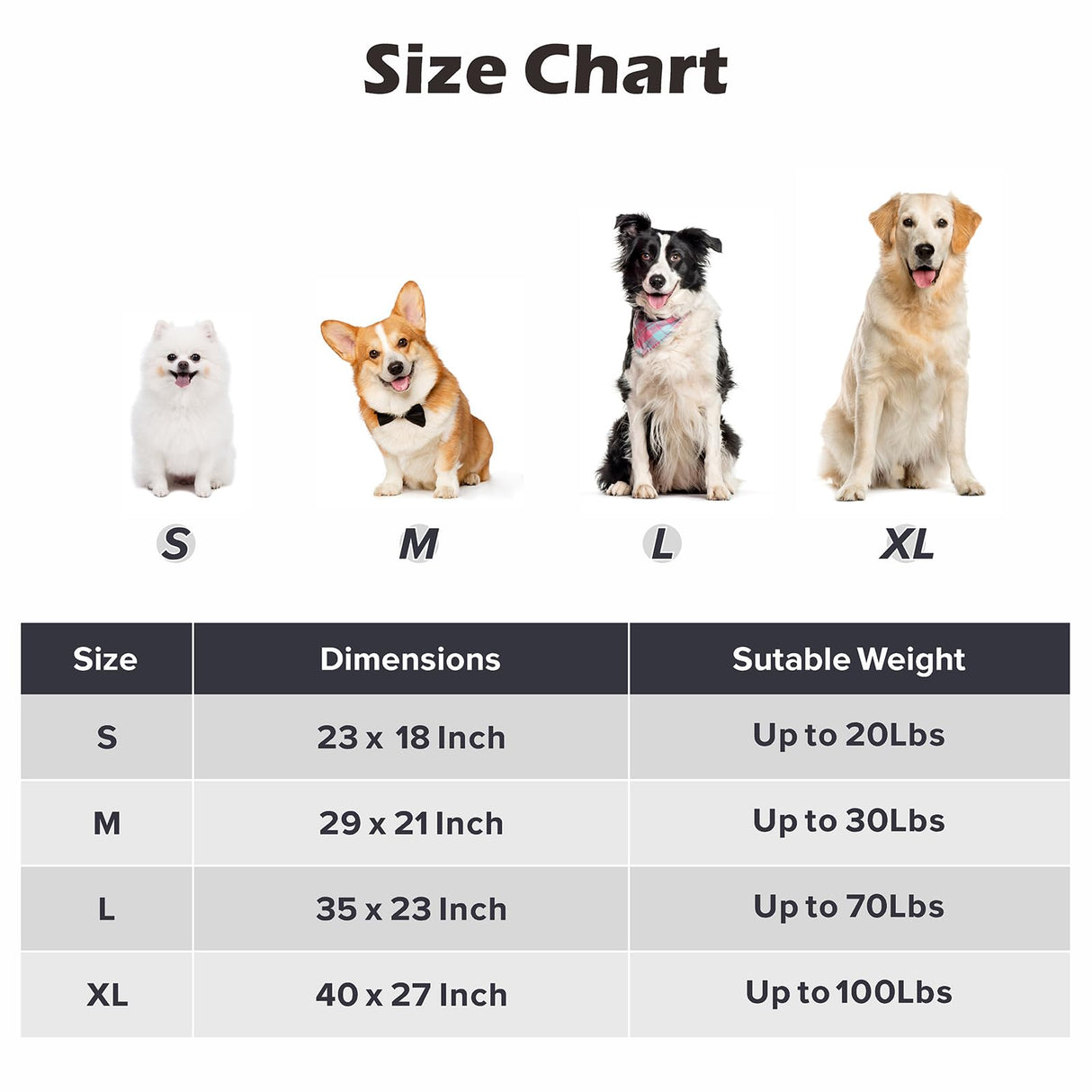 SIWA MARY Dog Bed Mat Soft Crate Pad Washable Anti-Slip Mattress for Large Medium Small Dogs and Cats Kennel Pad(40'' x 27'' Grey)
