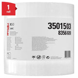 Wypall X50 Disposable Cloths (35015), Strong for Extended Use, Jumbo Roll, White, 1,100 Sheets / Roll