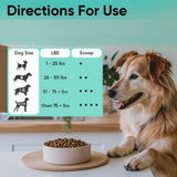 iHeartDogs Clean Teeth & Fresh Breath Dental Powder for Dogs - Targets Tartar & Bad Breath - Natural Herbal Blend with Kelp, Probiotics - Mint, 90 Servings