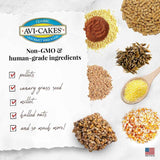 LAFEBER'S Classic Avi-Cakes Pet Bird Food, Made with Non-GMO and Human-Grade Ingredients, for Parrots (12 oz Pack of 2)