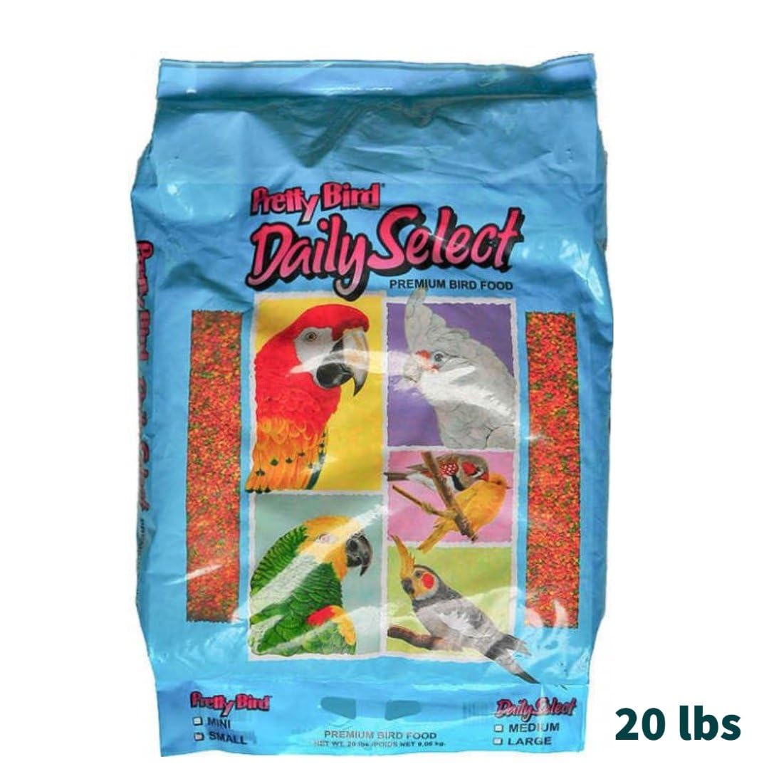 Pretty Bird International Bpb78117 Daily Select Premium Bird Food, Medium, 8-Pound