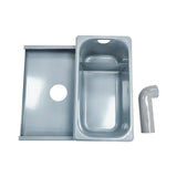 Grease Box for Restaurant Canopy Hood Exhaust Fan| Stainless Steel Hood Accessories for Restaurants | 3.74” Deep Drip Pan