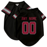 ANTKING Arizona Dog T-Shirt Jersey Style Pet Clothes Personalized Custom Name and Number Gifts