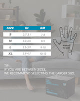 UYKKE Heavy Duty 6mil Black Nitrile Gloves Ultra Strong Cleaning Gloves, Powder & Latex Free Disposable Gloves Food Prep Mechanic Tattoo (Black-1000pcs(Anti-slip fingers), X-Large)
