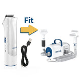 oneisall Replacement Main Clipper + USB Charger for BM1 Dog Grooming Vacuum Blow Dryer and Clippers