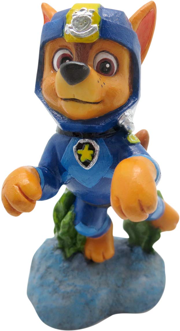 Penn-Plax Paw Patrol Aquarium Ornament Bundle, Safe for Both Freshwater and Saltwater Aquariums - Includes Chase, Marshall, Rubble, and Skye – 4 Pieces – Mini