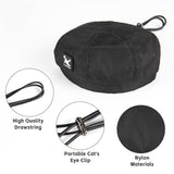 MANON ROSA Dog Beret Hat Military Style– Adjustable Halloween Pet Costume Cap Hair Accessory Photo Prop for Small & Medium Dogs Puppies Cats Kittens (Black,Medium)