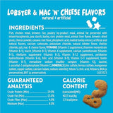 Purina Friskies Cat Treats, Party Mix Lobster & Mac 'N' Cheese Flavors - (Pack of 10) 2.1 oz. Pouches