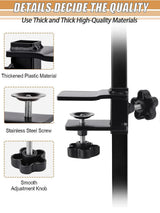 Grooming Table Arm Clamps,Grooming Table Arm Clamps, Kalolary Adjustable Replacement Aid Clamps to Attach Grooming Arms To Tables Accessories