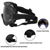 Dog Sunglasses,Doggles Anti-UV Protection, Pet Sunglasses with Adjustable Strap, Suitable for Motorcycle Car Driving Bike Riding Hiking Swimming Wind Dust Fog Dog Eye Protection
