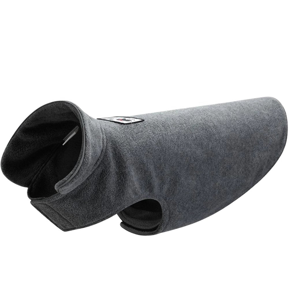Creation Core Windproof Plush with Sport Vest Dog Clothes Night Reflective Jacket Pet Keep Warm Jacket No Pull No Choke Design Eco-Friendly for Small and Large Big Dog(Grey XXXL)