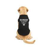 Big Brother to My Little Human Dog Tee Shirt | Sleeveless Breeds | Big Brother | New Baby | Pregnancy Announcement | Family Growing | Sibling Reveal |Black, 3X-Large 167