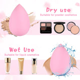 40Pcs Mini Makeup Sponge Multi Colored Beauty Sponges Professional Foundation Sponge Super Soft Facial Makeup Tools for Foundation, Powder, Liquid