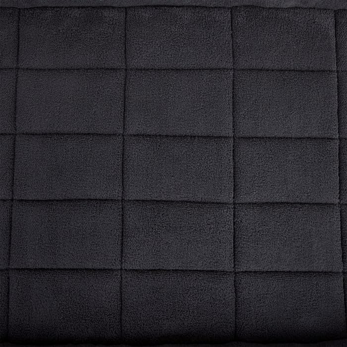 EveryYay by Petco Plush Dog Crate Mat 40" L X 26" W X 2" H Charcoal Grey