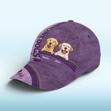Pawfect House I Love Dogs More Than Humans - Dog & Cat Personalized Custom Hat, All Over Print Classic Cap - Gift for Pet Owners, Pet Lovers (1 Dog)