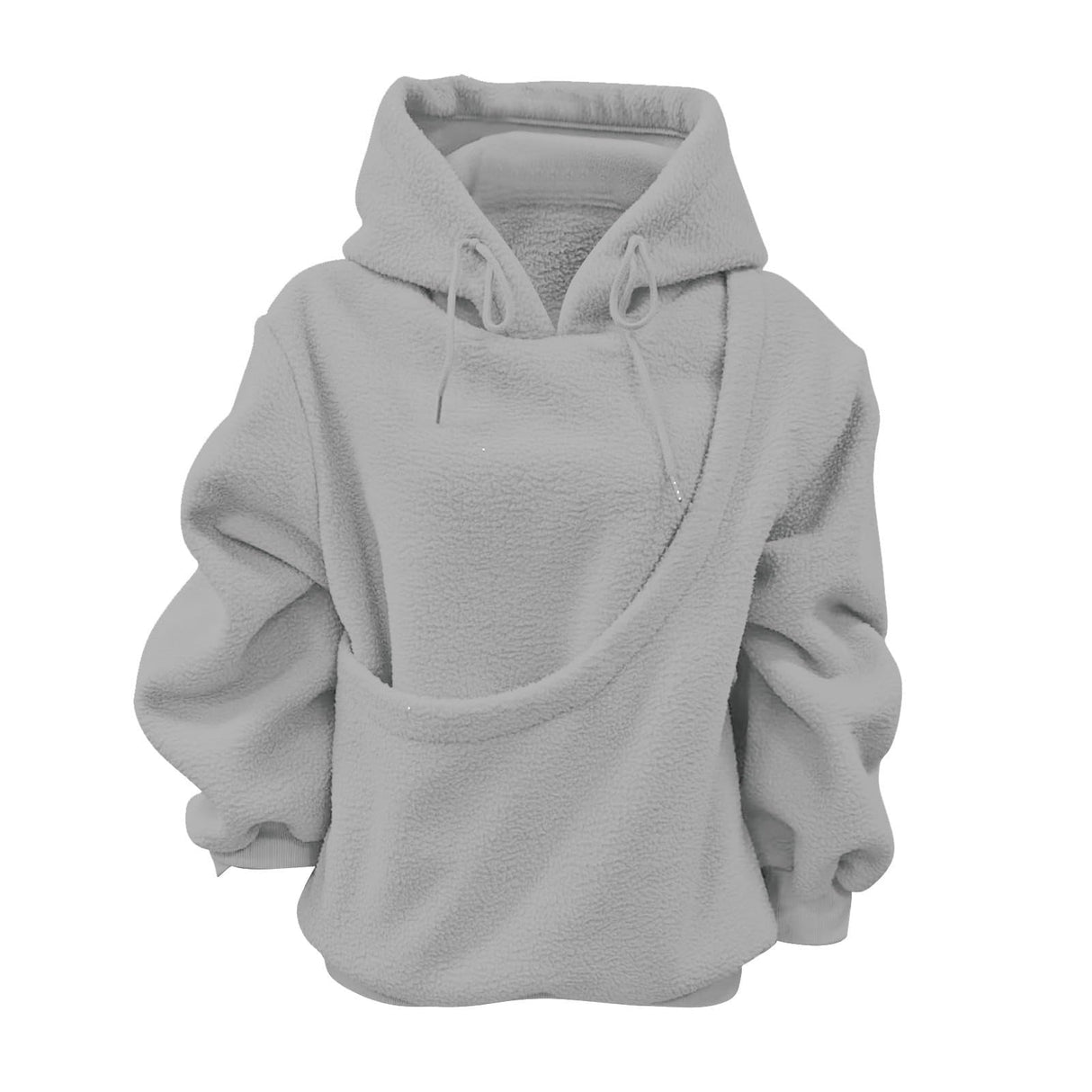 Dog Pouch Hoodie,pet care Hoodie Pet Carrier Sweatshirt With Dog Pouch Large Pocket Fleece Oversized Long Sleeve Pullover Animal Puppy Kitten Dogs Holder Light Gray,Xxl