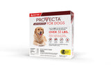 Provecta® Advanced for Extra Large Dogs (Over 55 lbs) Flea and Tick Topical Treatment, 4-Month Supply