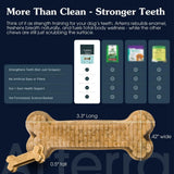 Arterra Pet Science Dog Dental Chews with Nano-Hydroxyapatite Next-Generation Daily Chews for Stronger Teeth, Fresh Breath, and Healthy Gut, 14 Count, Pack of 1