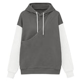 Unisex Dog Pouch Hoodie Oversized Comfy Long Sleeve Kangaroo Pouch Sweatshirt Animal Holder Pullover Tops
