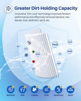 POOLPURE PWK35B SPA Filter Replaces Hot Springs Limelight Series Spa Filters, Watkins 1642301-1, 78161, 78286, Pleatco PWK35B, Filbur FC-3921, SD-01386, 35 sq. ft. 2PACK (White-Standard)