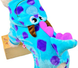 Gullor Autumn Winter Warm Comfortable Adorable Dinosaur Shape Pet Dog Clothes - XS