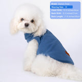 BAOBICUTE 2 Pack Dog Sweater Clothes Soft Velvet Fabric Coat Dog Sweatshirt Sweaters for Small Medium Large Dogs Pullover Turtleneck Pet Puppy Clothes Cold Weather Warm Puppy Sweater