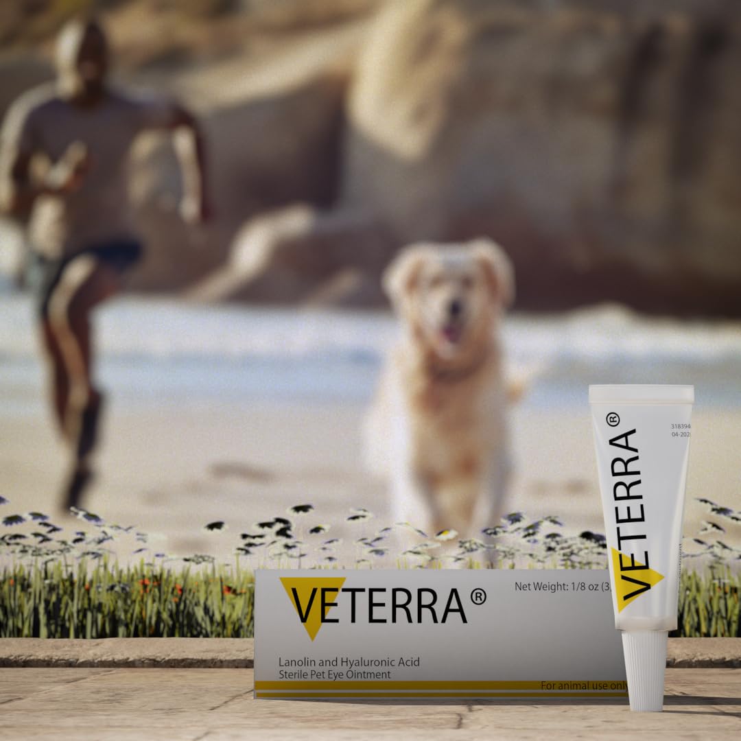 Veterra Eye Health Cream for Cats,Dogs and All Pets 1/8 oz /3.5gr