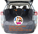 snugcubby Cargo Liner for Dogs 55"x91" Dog Rear Cargo Liner for SUV Cargo Mats for Back Car Trunk Mat for SUV Dog Trunk Cover with Side Walls