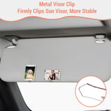 8Pcs Car Clip Picture Holder,Personalized Car Picture Frame,Acrylic Car Photo Holder,Magnetic Car Sun Visor Photo Clip,Visor Clip Photo Frame Hanging Decor Car Accessories for Mom Husband Family