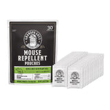 Grandpa Gus's Natural Mouse Repellent Pouches, Repel Mice from Nesting & Freshen Air in Home/Cabin/Boat/Car Storage/RV/Machinery/Shed, 1.75 Oz (30 Pouches)