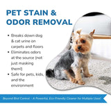 Bird Barrier Dissolve-It Max Enzyme Cleaner - Bird Dropping Cleaner - Dissolves Waste – Treat Affected Areas Before Installing Bird Control Products - Cleans pet stains - 1 Pint Makes 1/2 Gallon