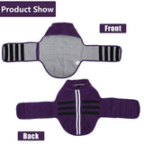 Dachshund Sweater,Small Dog Sweaters Dachshunds Clothes for Miniature,Fleece Dogs Coat,Warm Doggy Coats for Medium Dogs Girl,Female Puppy Winter Jacket Apparel & Accessories (Purple, Medium)