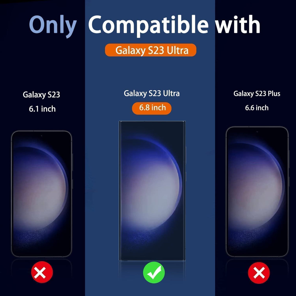Milomdoi [3+3 Pack] for Samsung Galaxy S23 Ultra Screen Protector [Not Glass] Accessories 3 Pack TPU Film with 3 Pack Tempered Glass Camera Lens Screen Protector For samsung S23 ultra Case Friendly