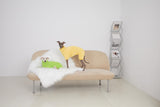 Dachshund Dog Turtleneck Warm Fleece Sweater, 4-Leg Winter Outfit Clothes, Suitable for Dachshunds (Bright Green, Small)