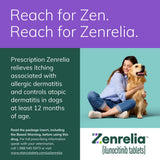 Zenrelia (ilunocitinib Tablets) | Once Daily Prescription Itch Relief for Dogs | 15 mg mg (30 Count)