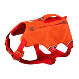 Ruffwear Palisades Dog Backpack, Multi-Day Pack with Removable Saddlebags, Breathable Adjustable Harness, Reflective Trim, Red Currant, Large/X-Large