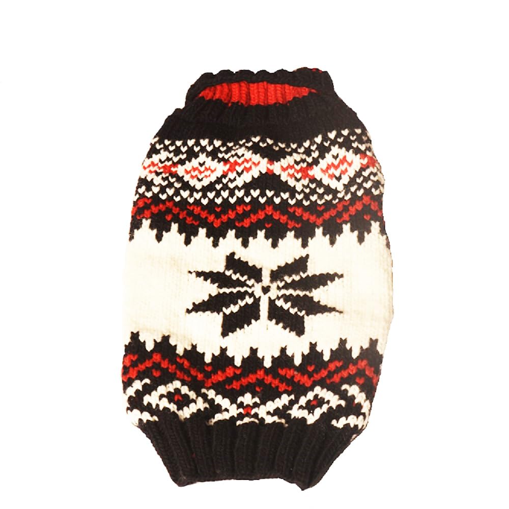 Chilly Dog Navy Vail Dog Sweater (XX-Small)