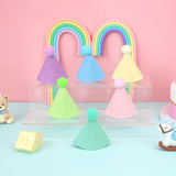 DRANSMIC 12pcs Mini Party Hats for Stuffed Animals, Macaron Hats for Dolls Dog Cat Rabbit Puppies Birthday Party Cone Hats Photo Prop