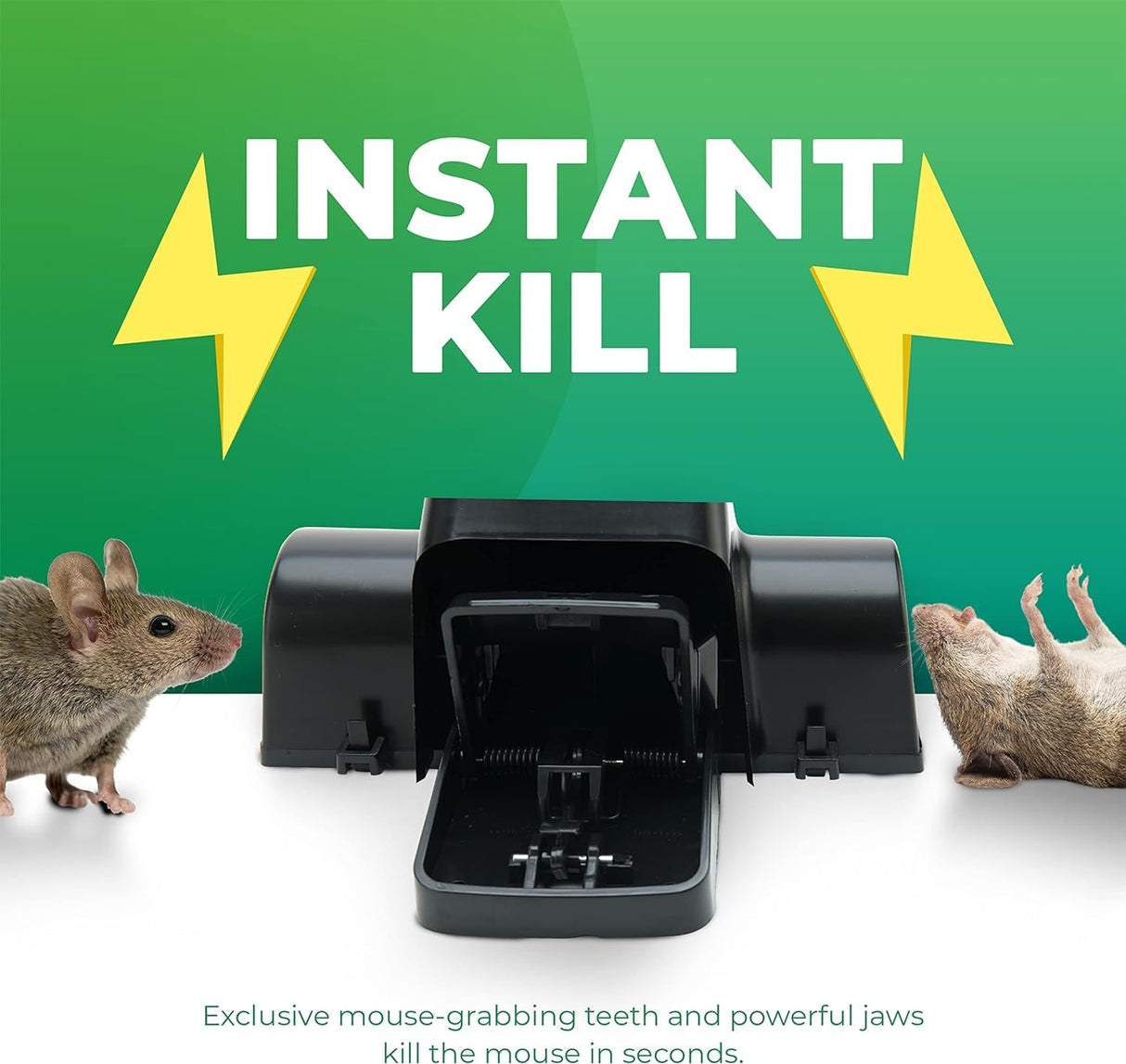 Rat Traps Indoor and Outdoor - 3 Pack Dual-Entry Large Rat Trap Outdoor and Indoor for Home, Garden and Restaurant with 99.9% Trap Rate | Easy to Use Rodent Traps with Safe Hands Free Design - UCatch