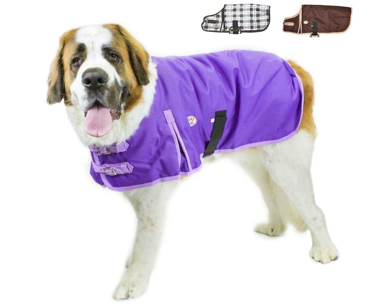 Derby Originals Ruff Pup 1200D Ripstop Waterproof Winter Dog Coat 150G Insulation Nylon Lining 3 Layer Breathable