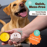 Natural Dog Company Skin Soother Balm for Dogs – Dog Skin Balm for Dry Winter Skin, Seasonal Sensitivity & Environmental Stress, Dog Moisturizer with Coconut Oil, Calendula & Vitamin E, 4 oz Tin
