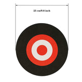 KURUGEILI 25 * 3cm EVA Foam Archery Target 9 inch Round Archery Moving Targets for Backyard,Shooting Practice Board Indoor, Outdoor Sports Hunting