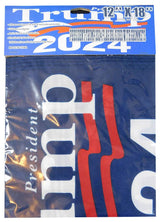 Trade Winds President Trump 2024 Blue Premium Quality Heavy Duty Fade Resistant 12x18 12x18 Double Sided 100D Woven Poly Nylon Boat Flag Banner Grommets, Multi